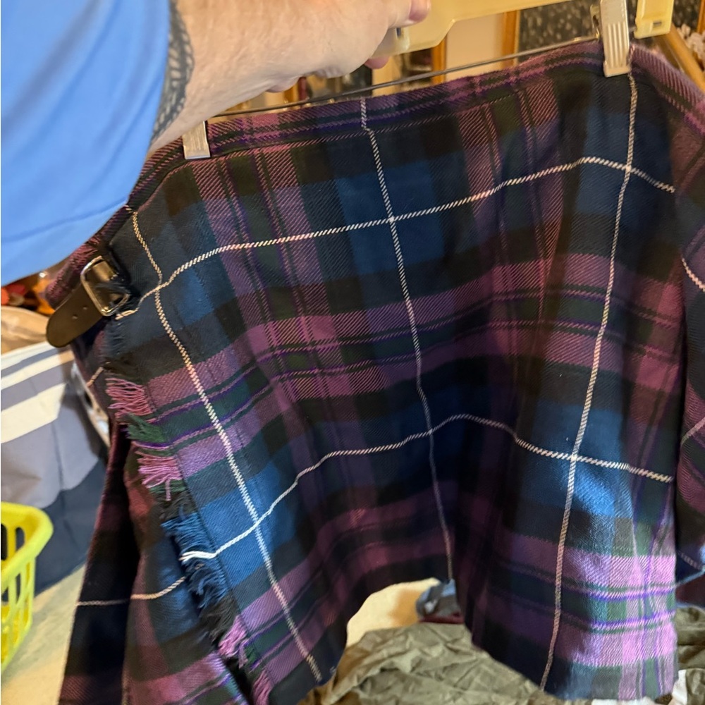 Plaid Tartan Kilt Skirt